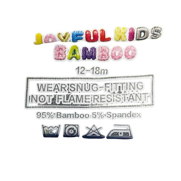 Boutique Bluey Girls 12-18 Months One Piece Bamboo Zippy Convertible - Picture 8 of 9